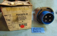 PASS & SEYMOUR LEGRAND PIN & SLEEVE PS430P9-W, 30A, 3PH, 250VAC, 3P, 4W, GRDG.