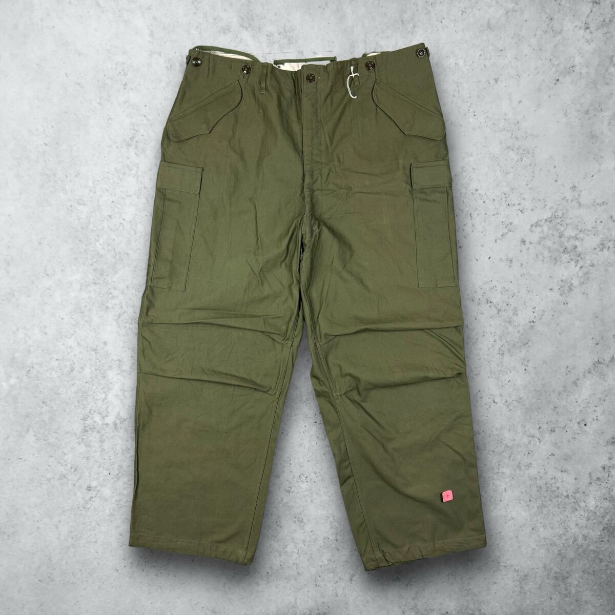NOS Vintage 50s Korean War US Army M1951 Cargo Field Pants M51 Size XL Trousers NOS Vintage 50s Korean War US Army M1951 Cargo Field Pants M51 Size XL Trousers