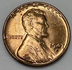 1947 D - Lincoln Wheat Cent - BU Exact Coin Imaged #LWC108