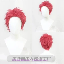 Akaza Hakuji Cosplay Wig Short party hair Synthetic Costume Wigs