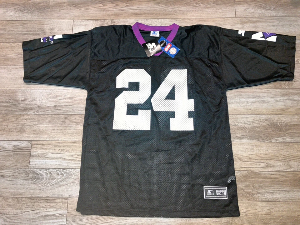 Northwestern Wildcats Football Black Starter Jersey 52 XL mens New NWT Vintage - Image 2 of 4
