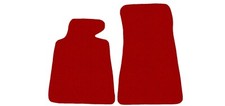 Rot Fußmatten, Automatten VORNE für BMW 7 E38 1994-2001 14xRand