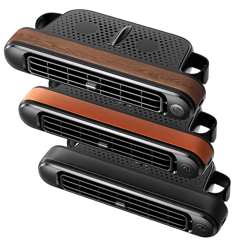 Mini Car Mounted Seat Back Cooling Fan Portable 3 Speed Headrest Silent Cooler