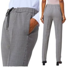 Ralph Lauren Purple Label Checked Pleat Tailored Trousers Wool Blend Pants 2 NEW