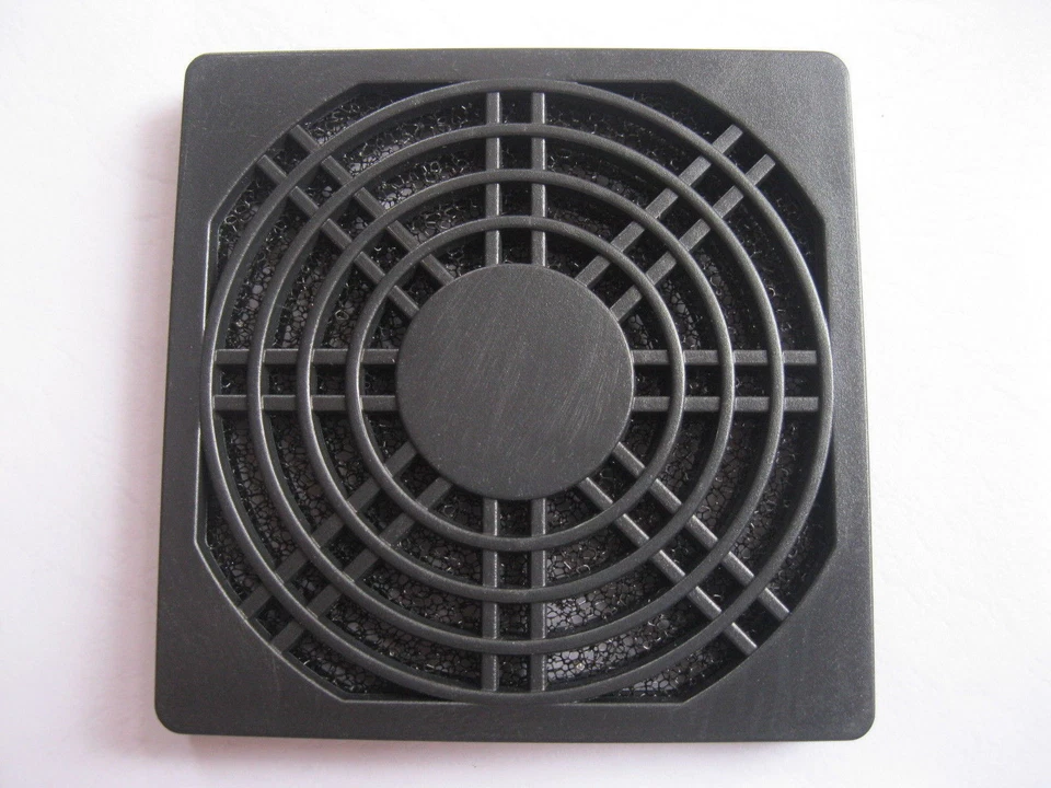10 pcs Black Dustproof Dust Filter Used for 92x92mm DC Fan 9cm New - Image 2 of 3