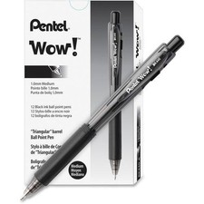 Pentel WOW Retractable Ballpoint Pens BK440A