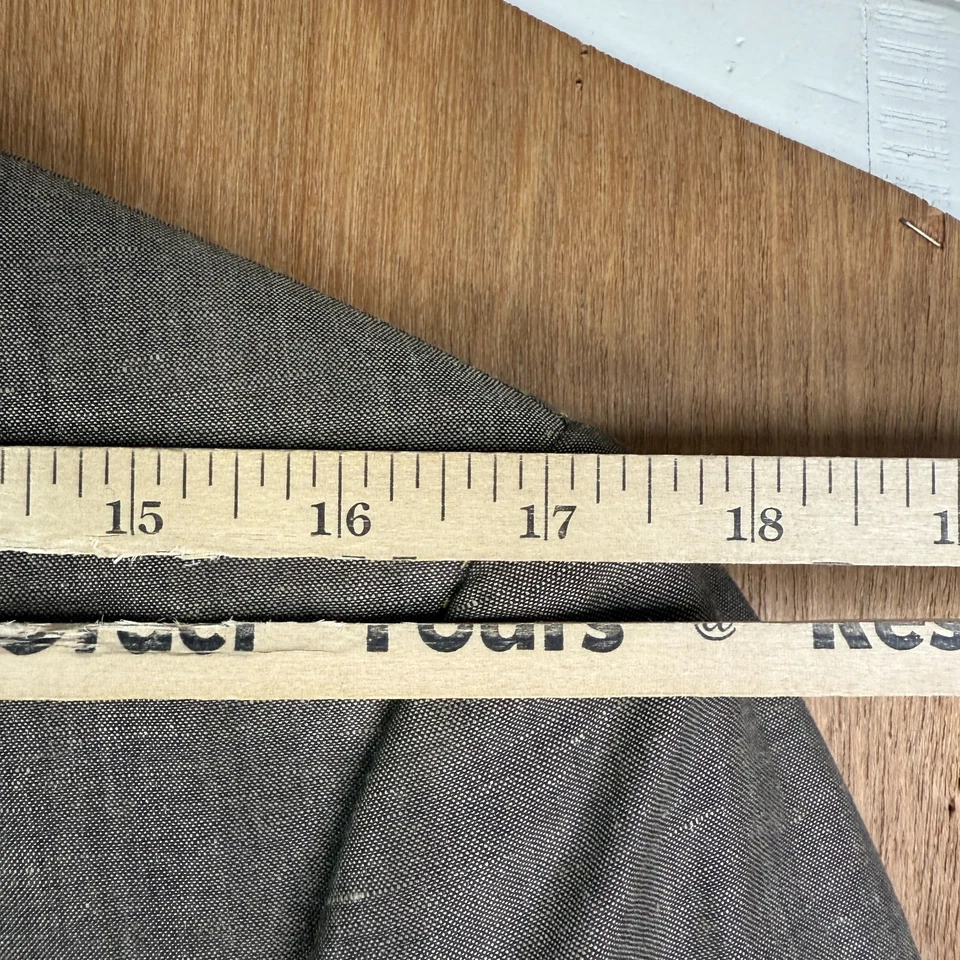 Traje Bachrach Para Hombres 38S Marrón Ojo de Pájaro 1 Botón 100% Lana Pantalones 34x28 MTM Excelente Foto 4 de 4