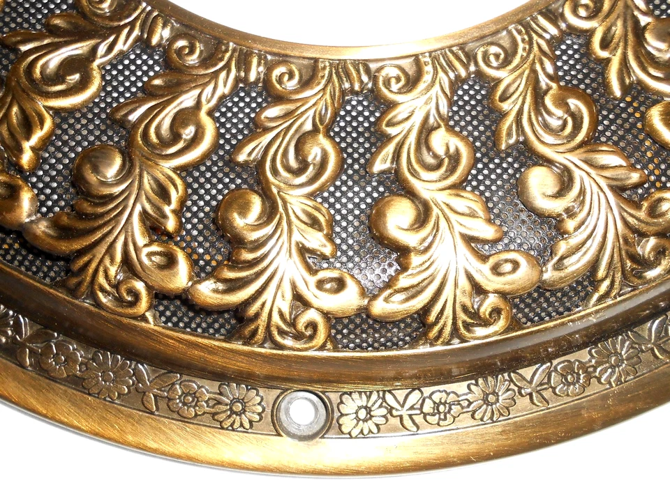 Vtg. Casablanca Victorian Inteli-Touch Ceiling Fan Motor Cover Plate Lower Grill - Image 3 of 4