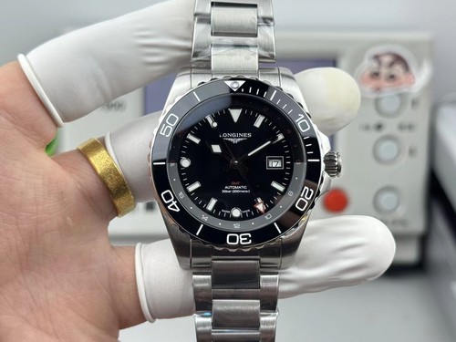 Longines Conquest Diving Automatic Mechanical 41mm Black Dial Men's Watch