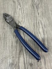 Snap On 29acf 9 Terminal Crimper Cutter Tool Blue Soft Grip