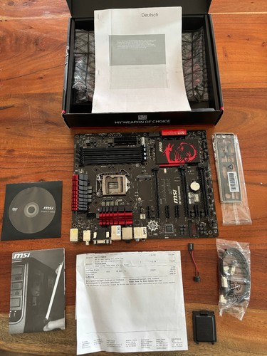 MSI Z87-G45 Gaming Mainboard LGA 1150 ATX MS-7821 Version 1.2 in OVP