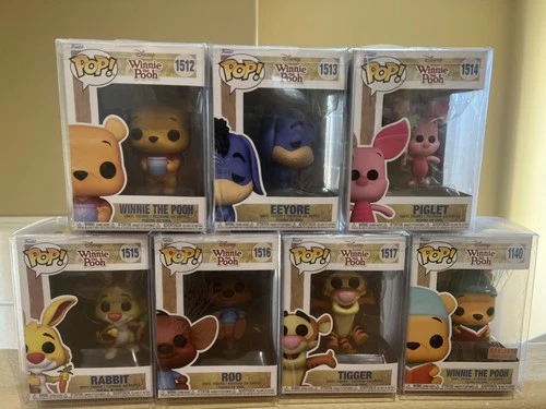 7Funko Pop! Disney Winnie the Pooh Complete wave 2 (#1512–1517) + Exclusive 1140
