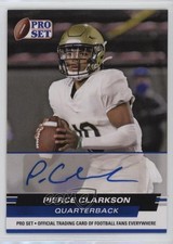 2022 Leaf Pro Set Draft Blue Pierce Clarkson #PSA-PC1 Auto jg5