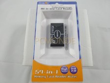 Zeikos 57-in-1 USB 2.0 Flash Memory Card Reader ZE-CR201