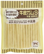 Additive-Free Dog Treats, Cowhide Chew, Small, 28 Sticks X 4 Packs (Bulk Purcha_