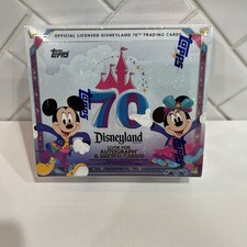 💥2025 Topps Disney 70th  Anniversary💥 DISNEYLAND HOBBY BOX FACTORY SEALED