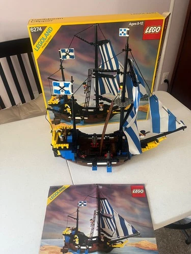 LEGO Caribbean Clipper (6274) 100% Complete with Box & Instructions Pirates