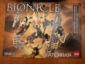 LEGO BIONICLE: Glatorian: Vorox (8983) COMPLETE with Instructions and Canister