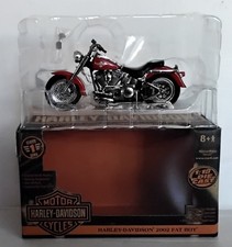 Moto Harley Davidson 2002 Fat Boy 1/18ème ERTL Ref 36939