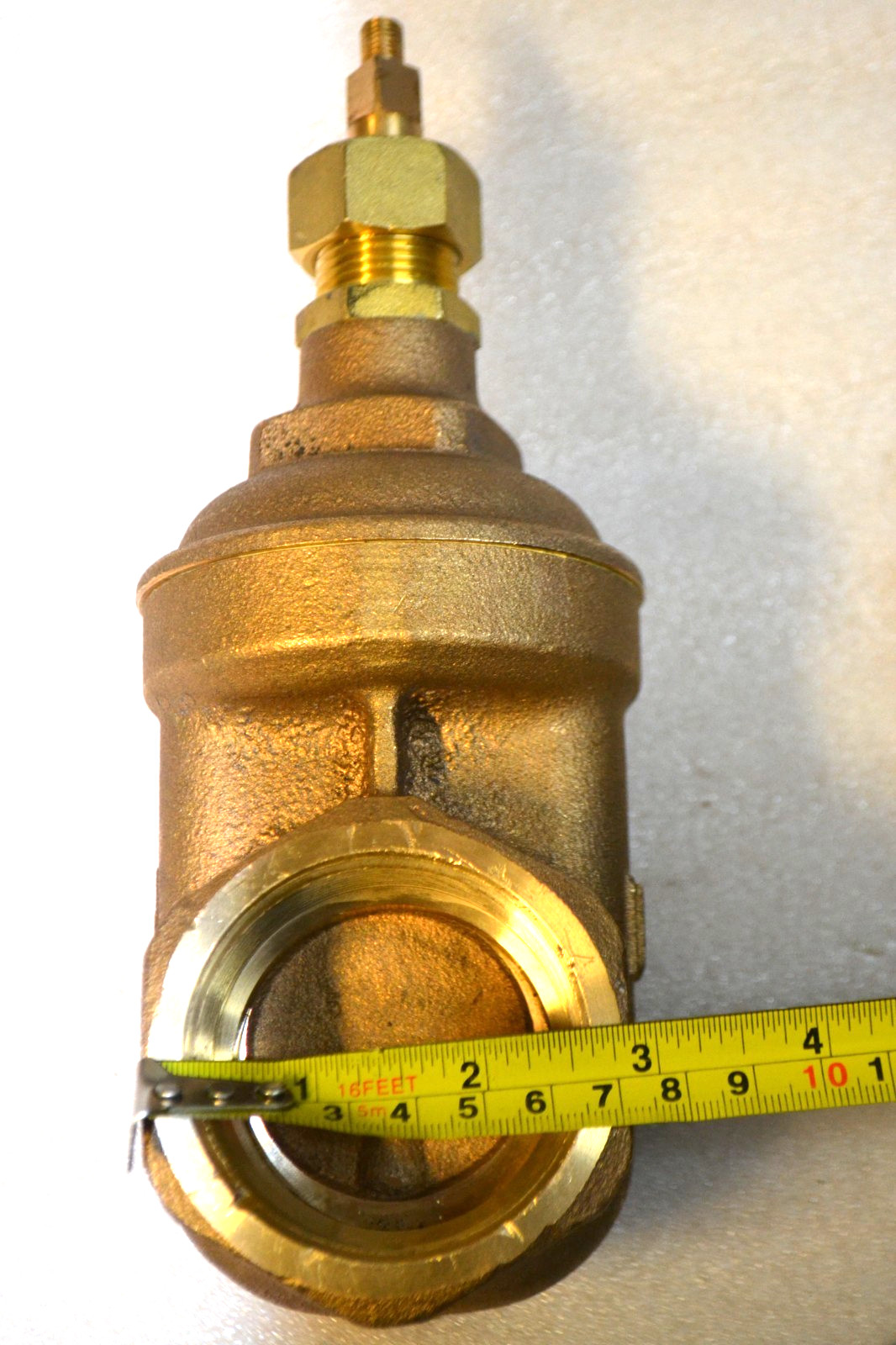 MILWAUKEE VALVE 125S BRASS GATE VALVE 200w 2"