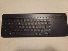 Microsoft All-in-One Media Keyboard-Wireless-Integrated Multi-touch Keypad W/USB