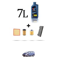 Hoffcar Set Service 4 Filter Und 7L ÖL FüR Renault Espace IV 2.0 DCI 127Kw Von