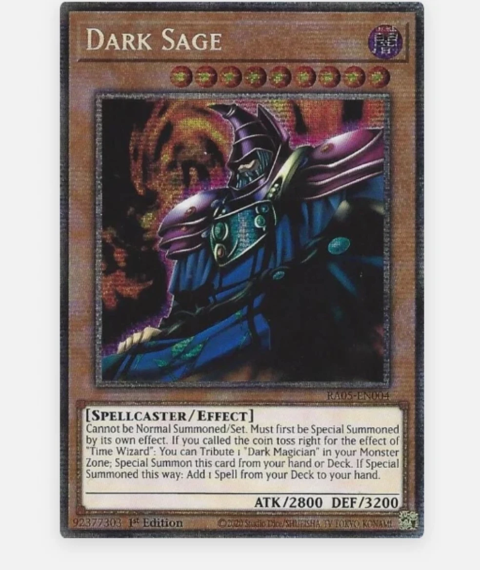 【PSA8】「黒衣の大賢者」DOD シークレット 英語版 DARKSAGE Dark Sage for sale | eBay