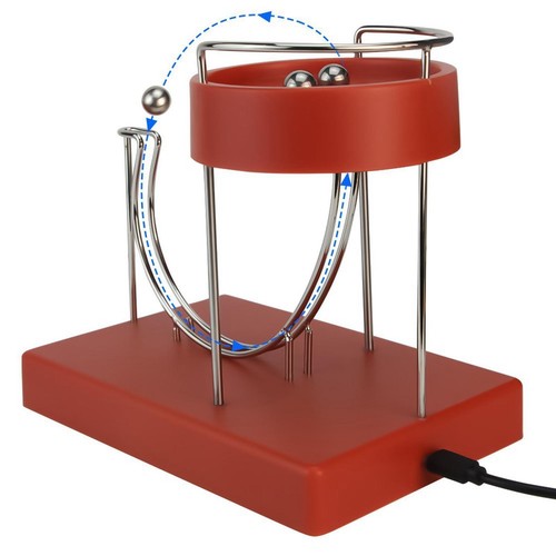 Unique Perpetual Motion Machine Model Toy Educational Toy Art USB for Office - Picture 8 of 9