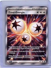 Pokemon Karte: Zünd-Energie 124/094 Fatale Flammen Near Mint Deutsch Trainer UR