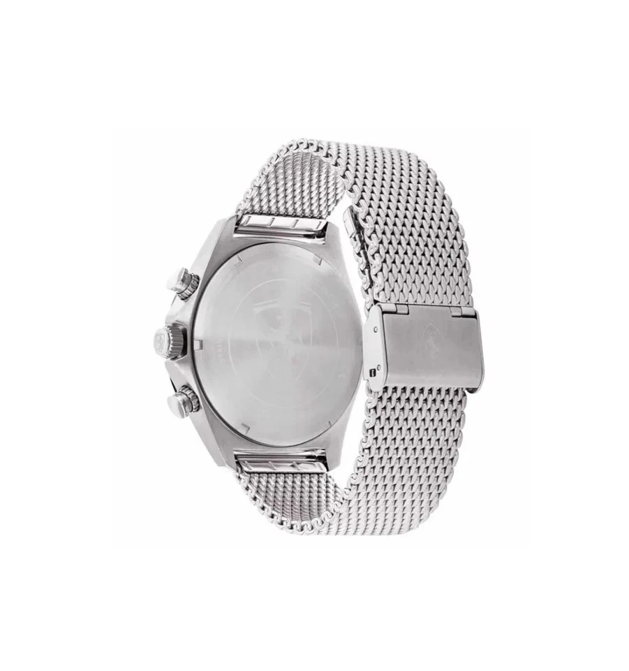 Scuderia Ferrari Pilota Evo Silver Steel Mesh Black Dial Men's Watch | RRP $799 - image 4 of 4