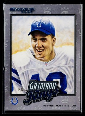2002 Donruss #GK-11 Peyton Manning Gridiron Kings /2000