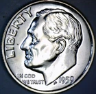 1959 CH / GEM PROOF SILVER Roosevelt Dime Coin NICE PRF LOT #X1  NR +  FREE SHIP