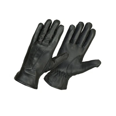 MOTERO Mens Italian Sheep Nappa Leather Driving Fleece lined Warm Winter Leather Gloves