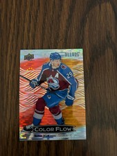 2024-25 UD ALLURE - COLOR FLOW RED-ORANGE SPECTRUM NATHAN MacKINNON 028/150