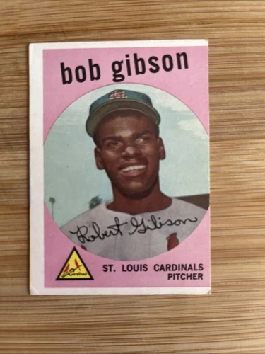 1959 Topps - High # Bob Gibson #514 (RC) Highly Sought After Rookie Card