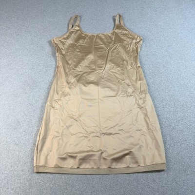 beige shapewear dress Shapewear dress with thin straps
