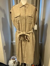 Nordstrom Dress Tan Medium Business Casual NWT Msrp $ 149.00