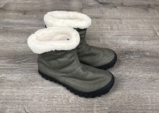 BOGS Women's B Moc II Slipper Dark Green Size 7 Winter Snow Boots