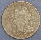 1807-P Half Cent — photo from another recent sale