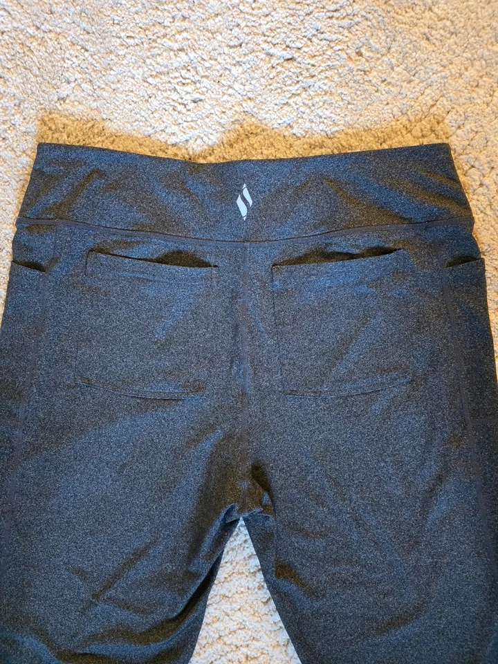 Pantalones Skechers Los Angeles Gris Pierna Recta con Bolsillos, XL, 12% Spandex Elástico Foto 4 de 4