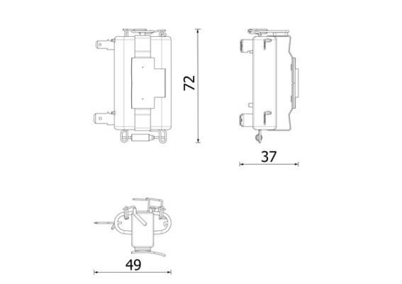 MAHLE ABR 169 000P RESISTOR INTERIOR BLOWER
