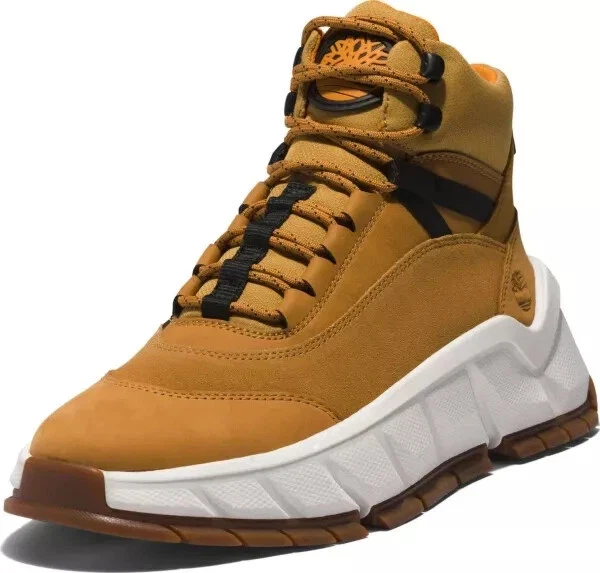 Timberland Turbo TB0A41GU Botas de Senderismo Para Hombre Cuero Trigo Nubuck Talla 9.5M-NUEVAS Foto 4 de 4