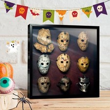 Horror Movie Masque Classic Movie Figure Face Masque Figurine Spooky Ornament