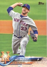 2018 Topps #188 Matt Harvey - BB
