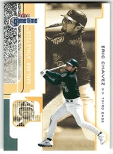 2001 Fleer Game Time #37 Eric Chavez *001