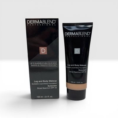 Dermablend Leg and Body Makeup Body Foundation SPF 25 - Light Sand 25W - 3.4 oz