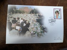 3 sets of First Day Cover stamps: PRINCESS DIANA 1998 & classic sports cars 1996