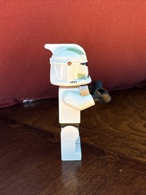LEGO Clone Trooper Sage Green Horn Company Minifigure Star Wars 7913 SW0298