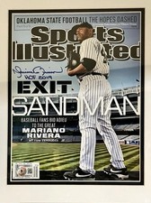Mariano Rivera Yankees Signed Sports Illustrated Full Magazine HOF 2019 MLB COA