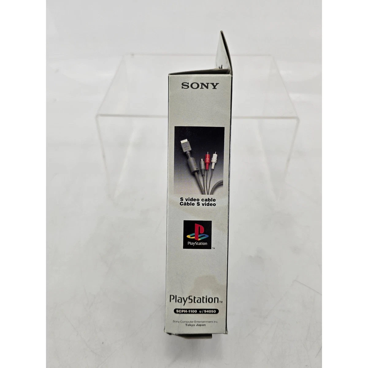 Cable Sony PlayStation S-Video SCPH-1100 94050 Gris PS1 PS2 PS3 - NUEVO